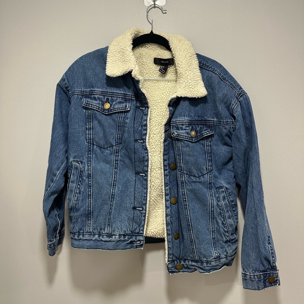 Sherpa Denim Jacket